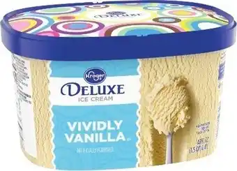 Kroger Kroger deluxe ice cream offer