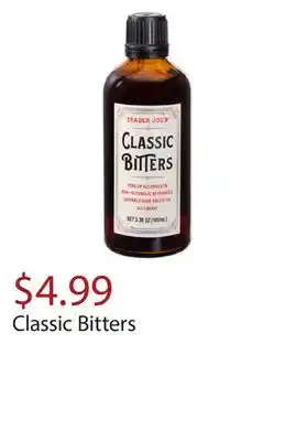 Trader Joe's Classic bitters offer