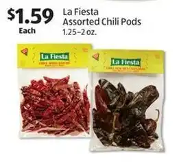 Aldi La Fiesta Assorted Chili Pods 1.25-2 oz. offer
