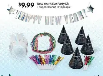 Aldi New Year's Eve Party Kit offer