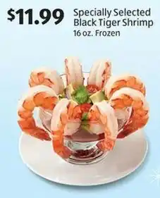 Aldi Specially Selected Black Tiger Shrimp offer