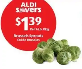 Aldi Brussels Sprouts Col de Bruselas offer
