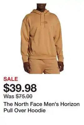 Dick's Sporting Goods The north face men's horizon pull over hoodie offer