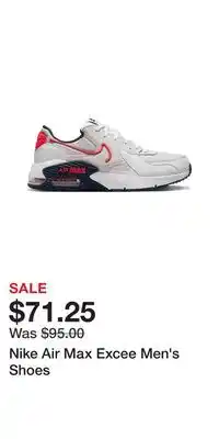 Kohl's Nike air max excee men's shoes offer