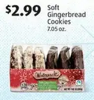 Aldi Soft Gingerbread Cookies offer