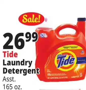 Ocean State Job Lot Tide laundry detergent offer