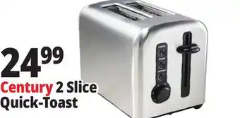 Ocean State Job Lot Century 2 slice quick-toast offer