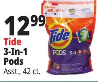 Ocean State Job Lot Tide 3-in-1 pods offer