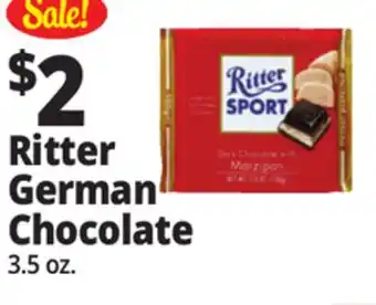 Ocean State Job Lot Ritter german chocolate offer