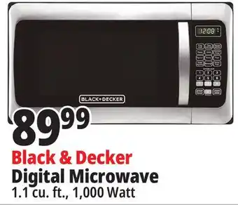 Ocean State Job Lot Black + decker 1000w stainless steel microwave oven offer