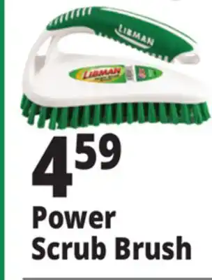 Ocean State Job Lot Libman power scrub brush offer