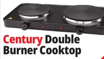 Ocean State Job Lot Century double burner cooktop offer