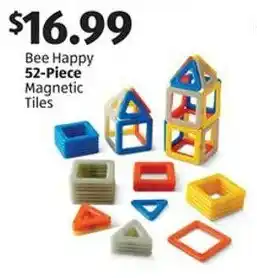 Aldi Bee Happy 52-Piece Magnetic Tiles offer