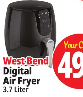 Ocean State Job Lot Westbend air fryer with digital controls, 3.7 qt offer