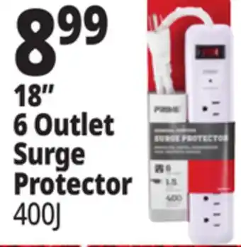 Ocean State Job Lot Prime 6-outlet general purpose surge protector offer