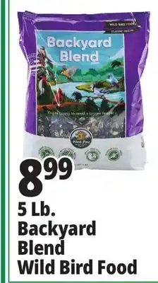 Ocean State Job Lot Bird pro backyard blend wild bird food, 5 lbs offer