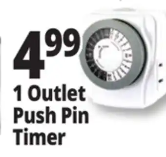 Ocean State Job Lot Prime 1 outlet push-pin timer offer