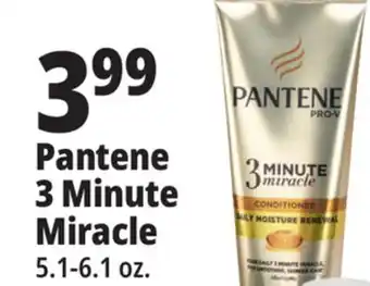 Ocean State Job Lot Pantene 3 minute miracle offer