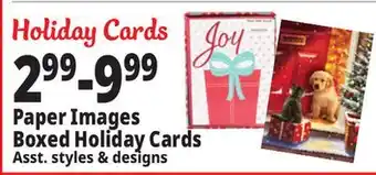 Ocean State Job Lot Christmas cards offer