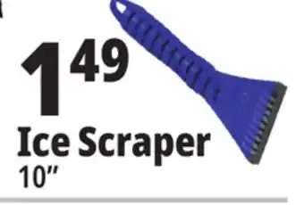 Ocean State Job Lot Ice scraper offer