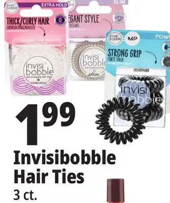 Ocean State Job Lot Invisibobble hair ties offer