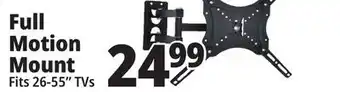 Ocean State Job Lot Full motion mount offer