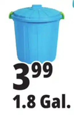 Ocean State Job Lot Hemicasa small oscar bin with lid and handles, 7 l offer