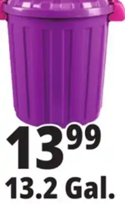 Ocean State Job Lot Hemicasa large oscar bin with lid and handles, 50 l offer