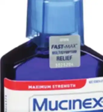 Ocean State Job Lot Mucinex cold & flu high blood pressure offer