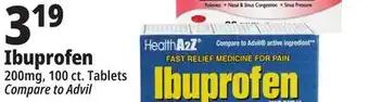 Ocean State Job Lot Ibuprofen 200 mg tablets, 100 count offer