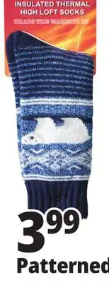 Ocean State Job Lot Thermal socks offer