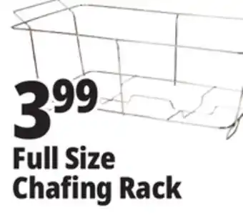 Ocean State Job Lot Full size chafing rack offer