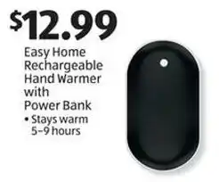 Aldi Easy Home Rechargeable Hand Warmer with Power Bank offer