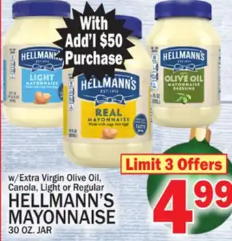 C Town Hellmann's mayonnaise offer