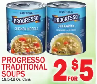 C Town Progresso traditional soups offer