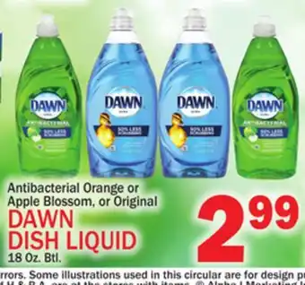 C Town Dawn dish liquid offer