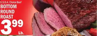 C Town Bottom round roast offer