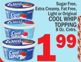 C Town Cool whip topping offer