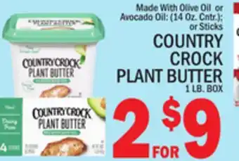 C Town Country crock plant butter offer