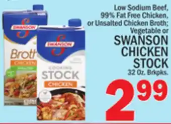 C Town Swanson chicken stock offer