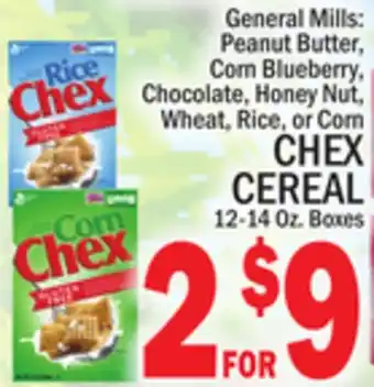 C Town Chex cereal offer