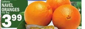 C Town Navel oranges offer