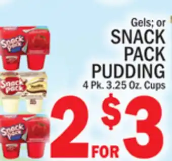 C Town Snack pack pudding offer