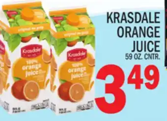 C Town Krasdale orange juice offer