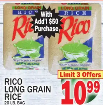 C Town Rico long grain rice offer