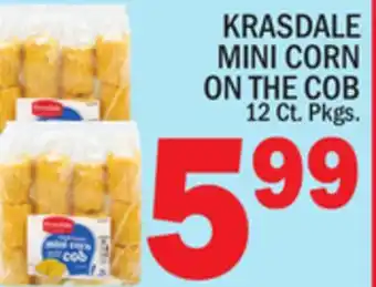 C Town Krasdale mini corn on the cob offer