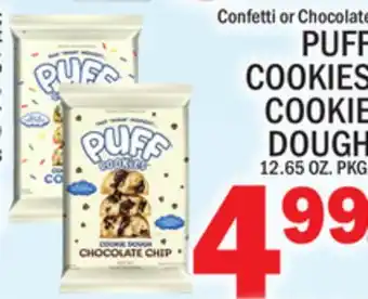 C Town Puff cookies cookie dough offer