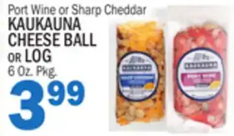 C Town Kaukauna cheese ball offer