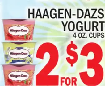 C Town Haagen-dazs yogurt offer