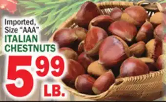 C Town Italian chestnuts offer